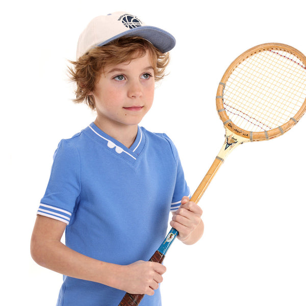 Kix Boys Embroidered Detail Pique Set