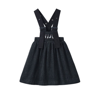 Dinky Girls Edith Jumper Black Denim