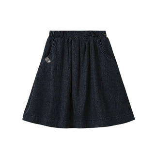 Dinky Girls Edith Skirt Black Denim