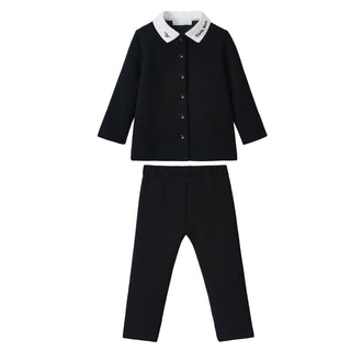 Dinky Boys Shavit 2Pc Robe Black