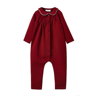 Dinky Baby Snake Robe Burgundy