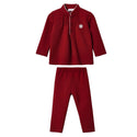 Dinky Boys Snake Robe Burgundy