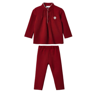 Dinky Boys Snake Robe Burgundy