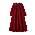 Dinky Girls Snake Robe Burgundy