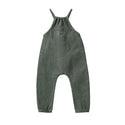 Dinky Girls Home Jumpsuit Green