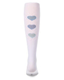 MeMoi Girls Triple Heart Cotton Tights