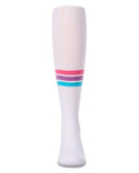 MeMoi Girls Triple Stripe Cotton Tights