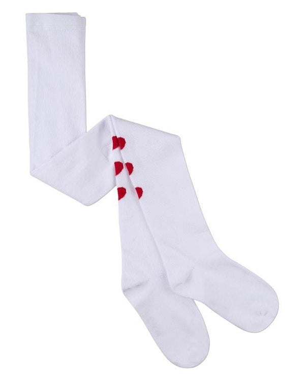 MeMoi Girls Triple Heart Cotton Tights