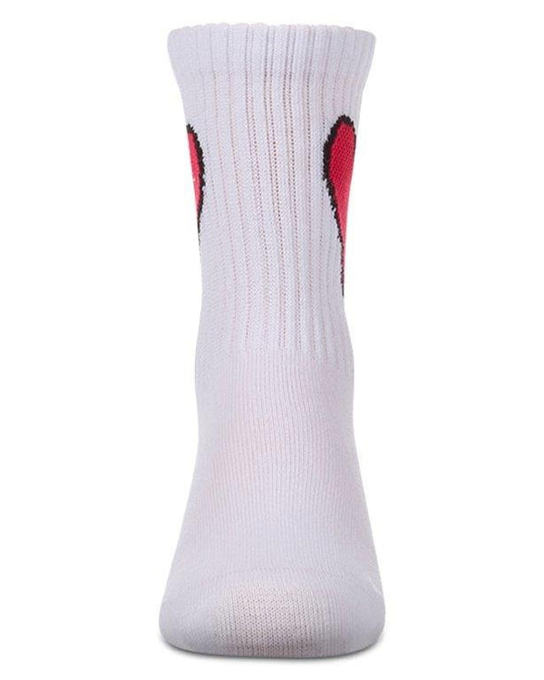 Memoi Girls Filled Heart Crew