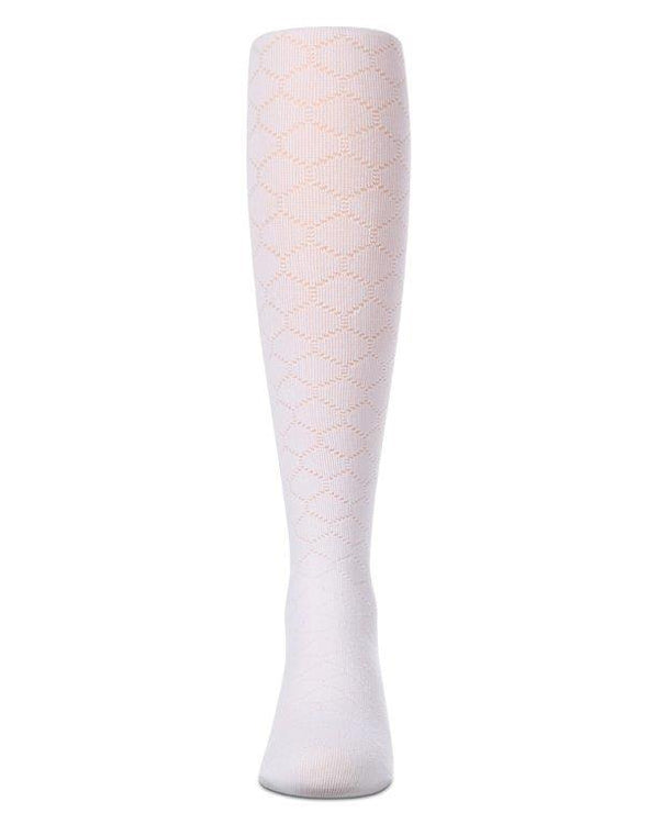 Memoi Girls Honeycomb Light Drop Stitch Tights
