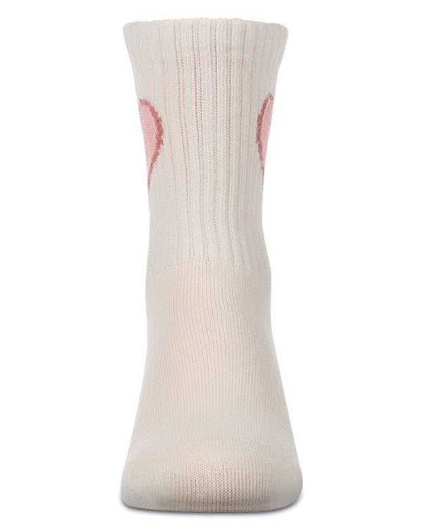 Memoi Girls Filled Heart Crew