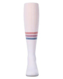 MeMoi Girls Triple Stripe Cotton Tights