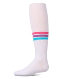 MeMoi Girls Triple Stripe Cotton Tights