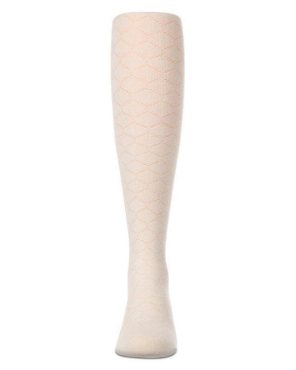 Memoi Girls Honeycomb Light Drop Stitch Tights