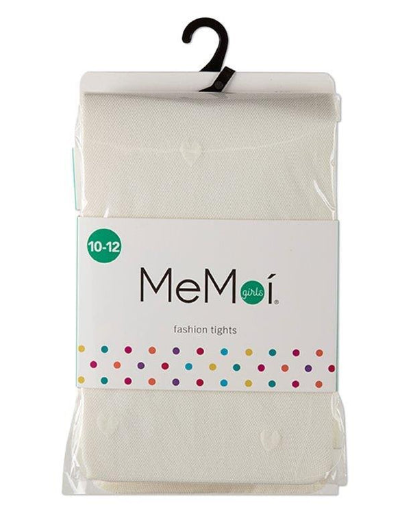 Memoi Girls Micronet Heart Tights