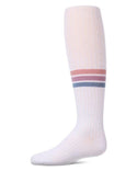MeMoi Girls Triple Stripe Cotton Tights