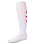 MeMoi Girls Triple Heart Cotton Tights
