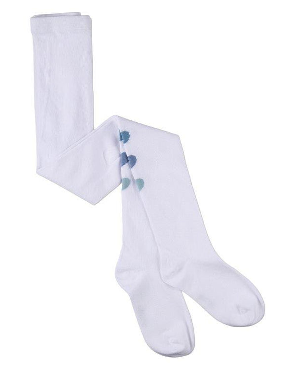 MeMoi Girls Triple Heart Cotton Tights