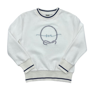 Best Frendz Boys Nautical M Sweatshirt Long Sleeves Navy