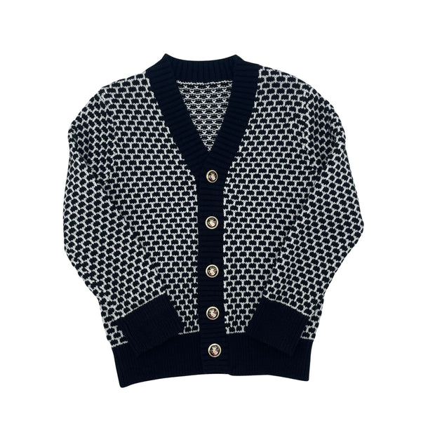 Canoe Boys Cobblestone Cardigan Black