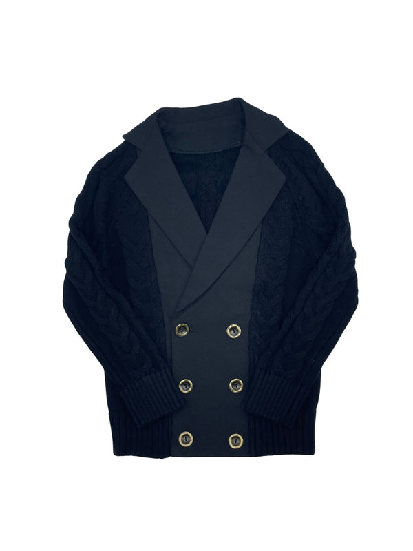 Canoe Boys Cable Blazer Black