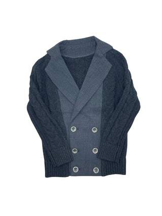 Canoe Boys Cable Blazer Charcoal