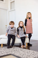 Canoe Girls Saddle Stitch Jumper Mauve