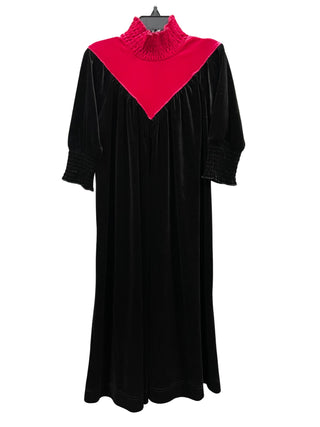 The Mee Dress Girls Smocked-V Robe Fuchsia