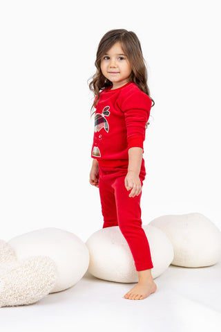 Sister Fruit Girls My Face PJ Red