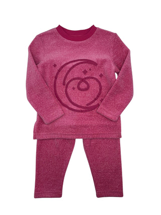 Sister Fruit Girls Moon Star PJ Fuchsia