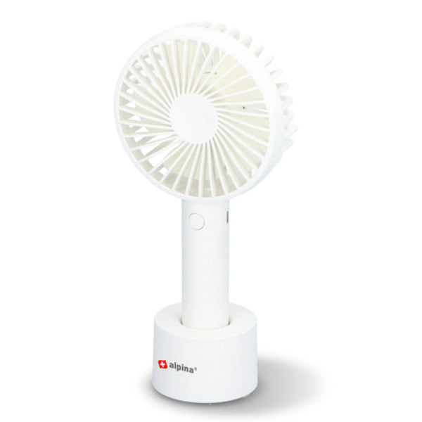 Alpina Portable Fan 1200mAh 3-Speed, Hand-Hold Model