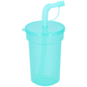 Cuisine Elegance Drinking CupWith Straw 6pc 387ml