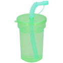 Cuisine Elegance Drinking CupWith Straw 6pc 387ml