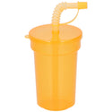 Cuisine Elegance Drinking CupWith Straw 6pc 387ml