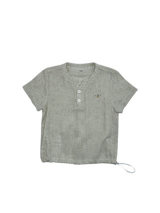 Best Frendz Boys Linen Stems Shirt Linen