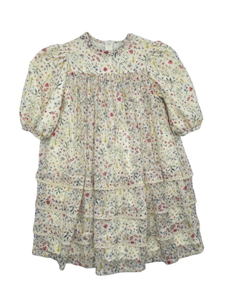 Best Frendz Girls Chiffon Garden Dress Floral