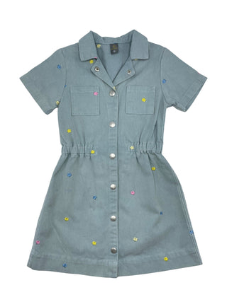 The Lodge Girls Scatterfly Dress Chambray
