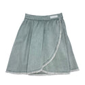 Best Frendz Girls Washed Fringe 2PC Seagreen