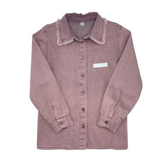 Best Frendz Girls Washed Fringe 2PC Lilac