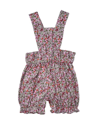 Zaloo Baby Ditzy Floral Romper Lemon
