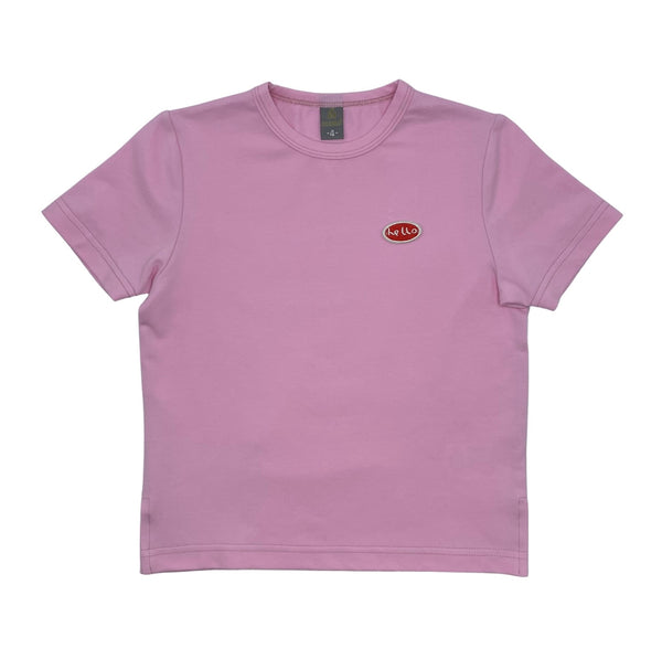 Sicciano Girls Hello Cotton L/S T-shirt