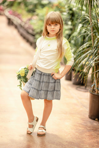 Siccinino Teen Royal Dye Sweatshirt Lemon