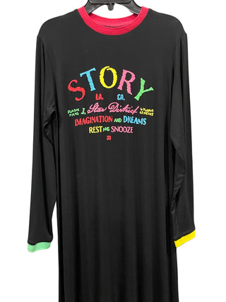 The Star Story Teen Snooze Story Teen Nightgown Black