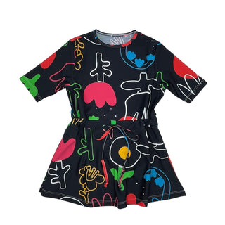 Child Play Girls Swim Dress Jumbo Sketch