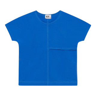 Kix Boys Raw Edge T-Shirt Blue