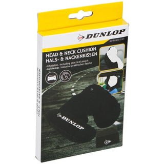 Dunlop Infltable Cushion Head&Neck PVC Black 130x150mm