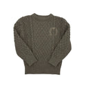 Canoe Boys Honey Comb Crew Dark Taupe