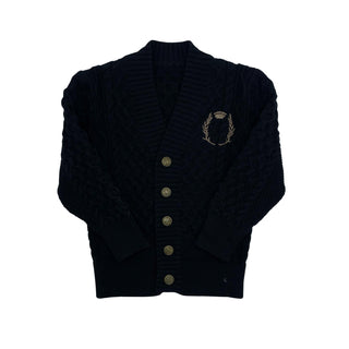 Canoe Boys Honey Comb Cardigan Black