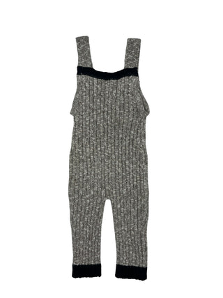 Best Frendz Baby Contrast Heather Romper Sand