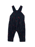 Zaloo Baby Scattered Heart Romper Black